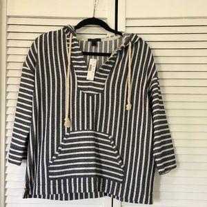 JCrew Striped Pull Over